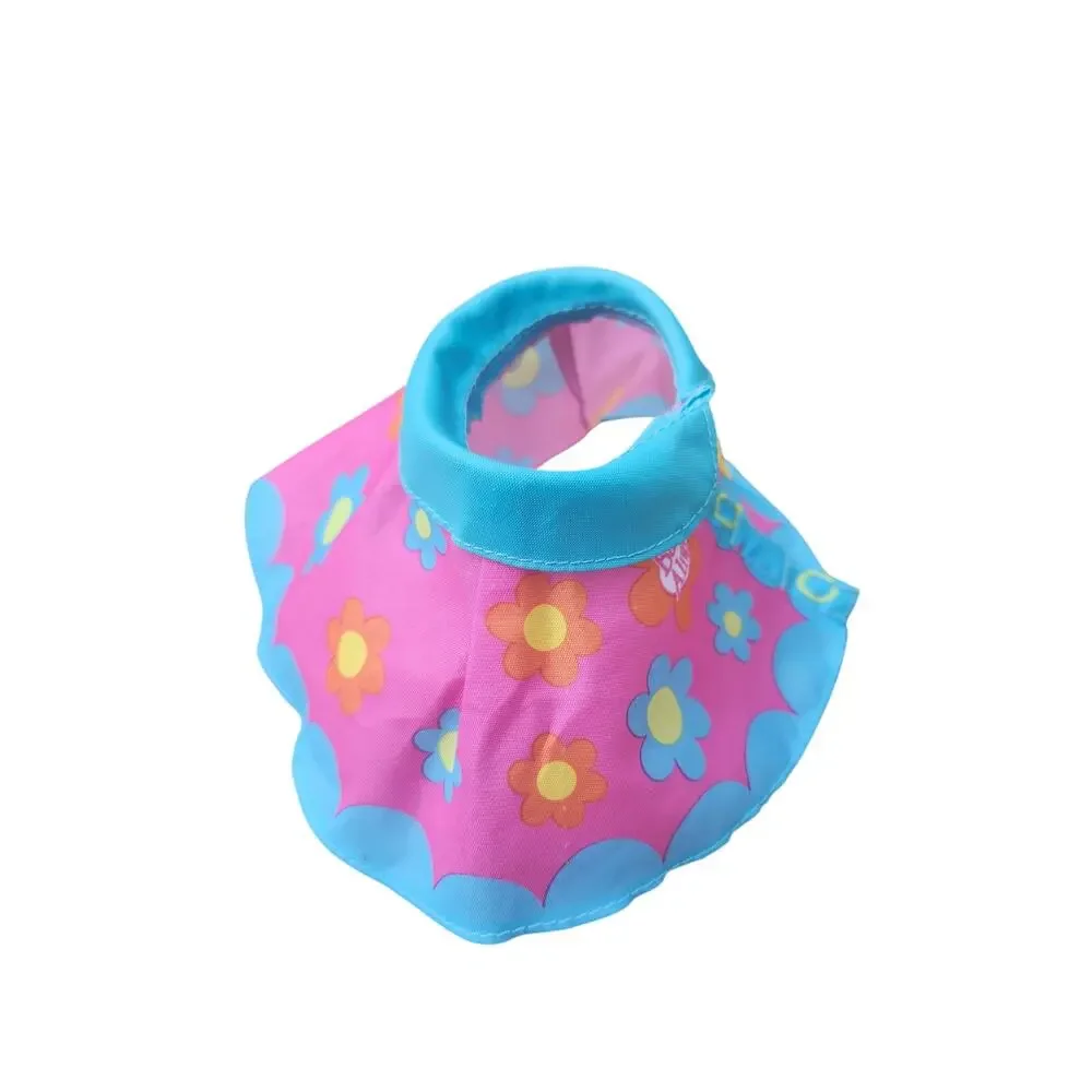 Baby Alive Puddle Time Doll Replacement Poncho Clothing Floral Boho Pink Blue